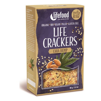 Life Crackers chia chanvre