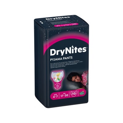 Drynites - Nachtwindeln M 17-30kg Girl 4-7 Jahre