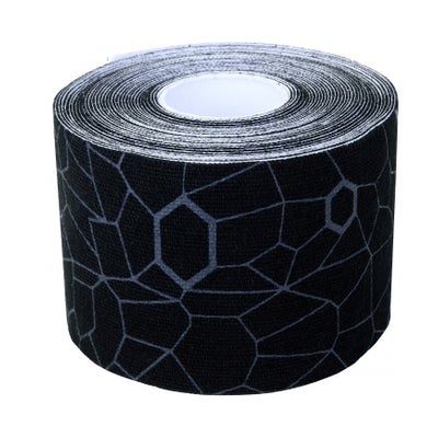 Kinesiology Tape Rouleau 5 m Black/Gray Kinesiology Tape Rouleau 5 m Black/Gray
