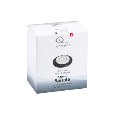 set pierre odorante spirale & soucoupe noir set pierre odorante spirale & soucoupe noir