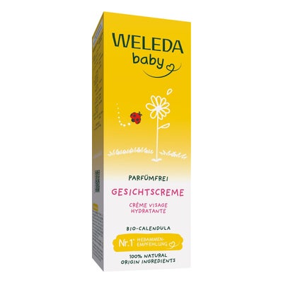 BABY Gesichtscreme Calendula parfümfrei