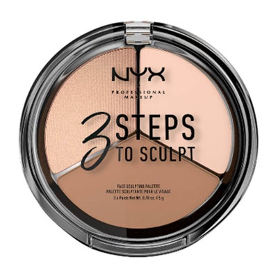 3 Steps to Sculpt - Face Sculpting Palette Fair 3 x 5 g