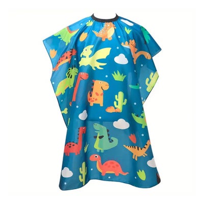 Kinder Friseurumhang Dinosaurier Design