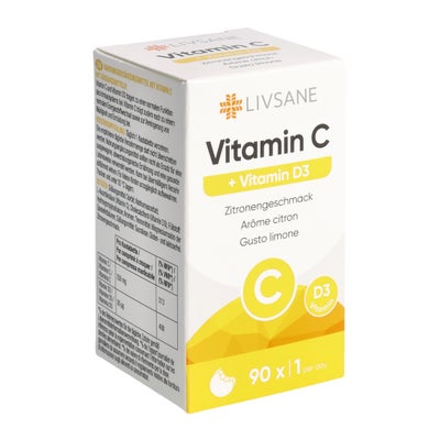 Vitamin C + D3 Kautabletten