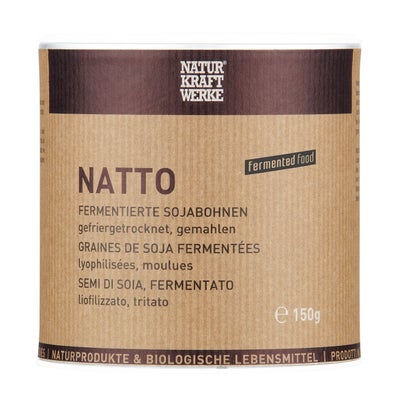 Natto Graines de soja fermentées moulues Natto Graines de soja fermentées moulues