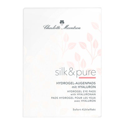 Silk & Pure Pads hydrogel pour les yeux avec hyaluron