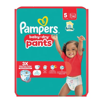 Baby Dry Pants Gr5 12-17kg Junior Sparpack