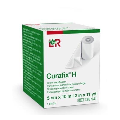 H Rouleau de sparadrap large, 5 cm x 10 m