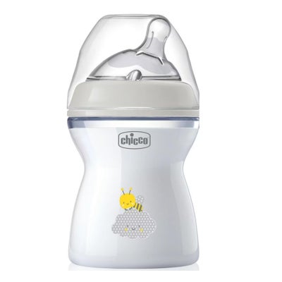biberon NATURAL FEELING PP 250ml tétine silicone débit medium UNI 2m+