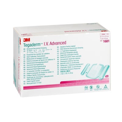 Tegaderm - IV Advanced 7 x 8 cm Tegaderm - IV Advanced 7 x 8 cm