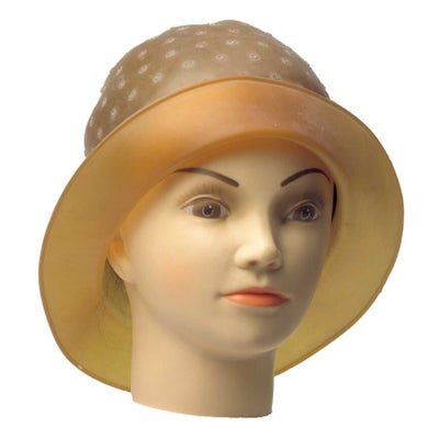 Color Cap Latex braun mit Lochstanzung Color Cap Latex braun mit Lochstanzung