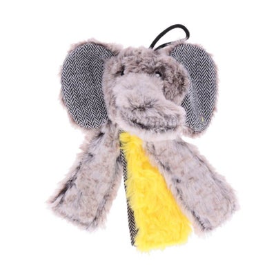 Elephant Crinkle Tails Kuscheltier für Hunde