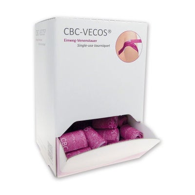 VECOS® - Einweg-Venenstauer, Adipös, Spenderbox
