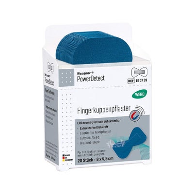 Pansement pour extrémités de doigts PowerDetect, 8 x 4.5 cm