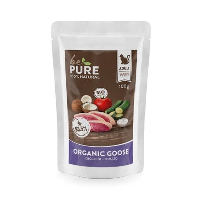 Organic Goose mit Bio-Gans und Gemüse für Katzen Organic Goose mit Bio-Gans und Gemüse für Katzen