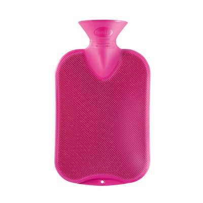 Wärmflasche Halblamelle himbeere Wärmflasche Halblamelle himbeere