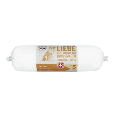 Hühnchen  & Gemüse Brocken, Nassfutter für Hunde