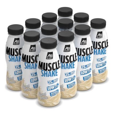 Muscle Shake Vanille 12 x 330 ml Muscle Shake Vanille 12 x 330 ml