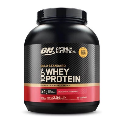 100% Whey Gold Standard Delicious Strawberry 100% Whey Gold Standard Delicious Strawberry