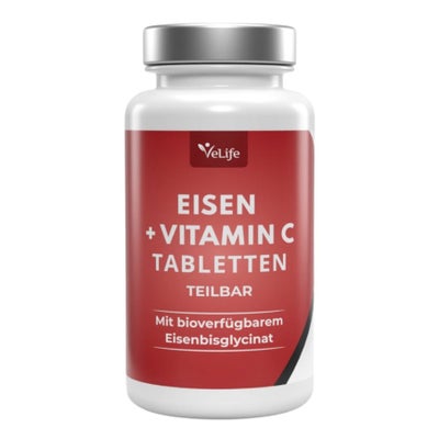 Eisen + Vitamin C Tabletten