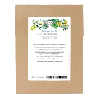 Set de graines dherbes médicinales de montagne