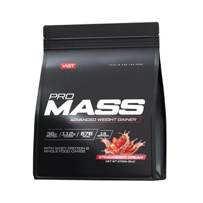 Pro Mass Weight Gainer Strawberry Cream Pro Mass Weight Gainer Strawberry Cream