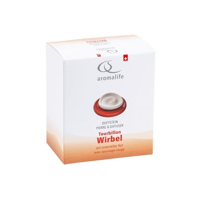 set pierre odorante tourbillon&soucoupe rouge set pierre odorante tourbillon&soucoupe rouge