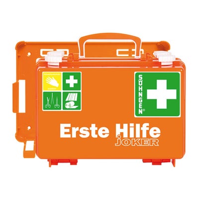 Erste Hilfe Koffer Joker Quick-CD, leer, orange