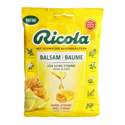 Balsam gefüllt Honig Zitrone mit Zucker Balsam gefüllt Honig Zitrone mit Zucker