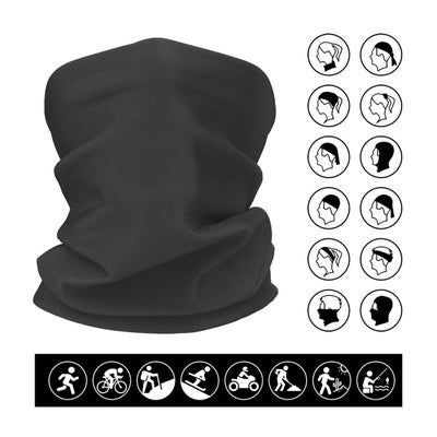 TUBE Multifunktionstuch anthrazit