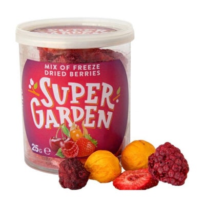 Mélange de baies lyophilisées