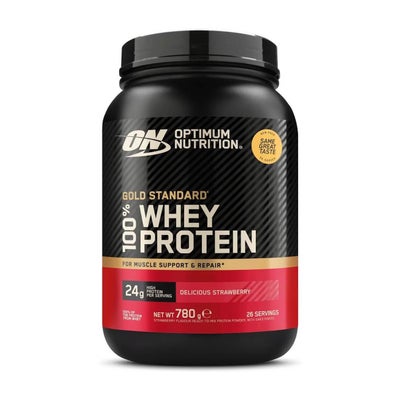 100% Whey Gold Standard Delicious Strawberry 100% Whey Gold Standard Delicious Strawberry