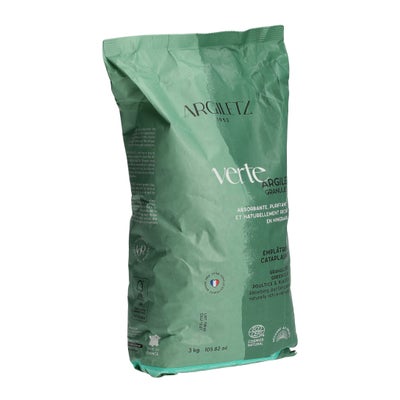 argile verte granulée