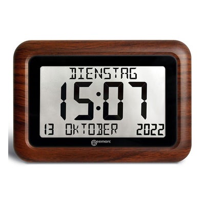 Seniorenuhr VISO 10 Holz