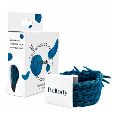 Original Hair Ties, blue jeans