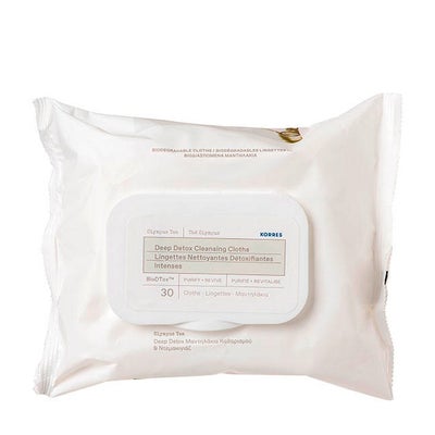 Olympus Tea Lingettes nettoyantes détox