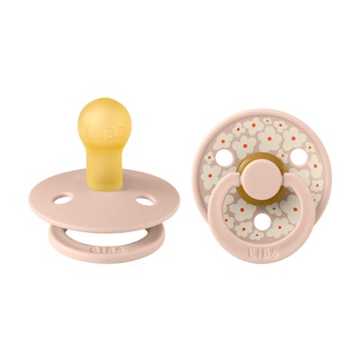 Studio Colour Schnuller Latex Rund 0-6 Monate Jasmine Blush Mix