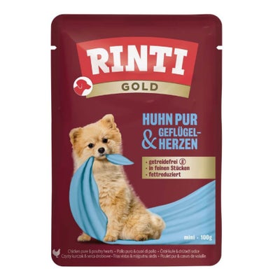 Huhn Pur und Geflügelherzen, Nassfutter für Hunde Huhn Pur und Geflügelherzen, Nassfutter für Hunde