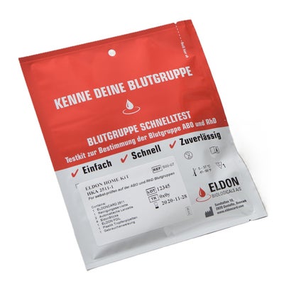 Blutgruppe Schnelltest Zuhause