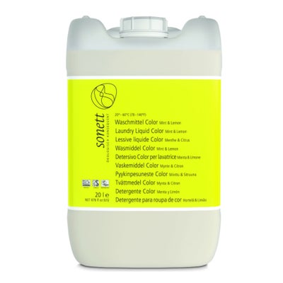 Waschmittel Color Mint und Lemon