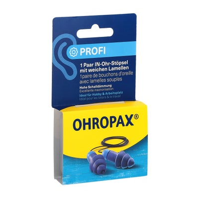 Ohrstöpsel Profi, 1 Paar
