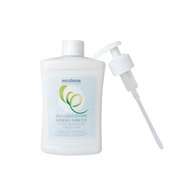 Lotion de massage au ginkgo et au citron vert