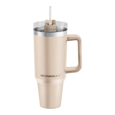 Cup mit Griff - beige