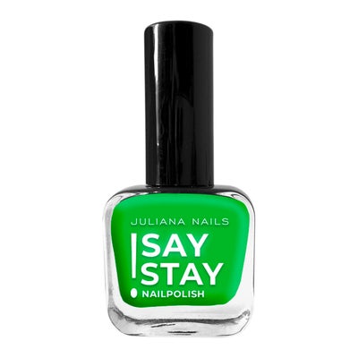 Say Stay! Nail Polish Neon Hashtag Green