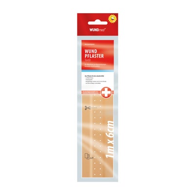 Wund-Pflaster, 6 cm x 1 m, Classic, beige