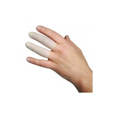 Doigtiers en latex à usage unique Basic, taille 3