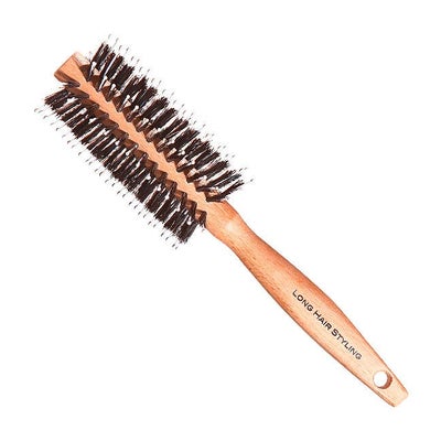 Brosse brushing avec poils porc-épic