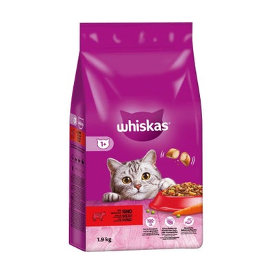 1+ Rind, Trockenfutter für Katzen