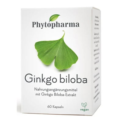 Ginkgo biloba capsules