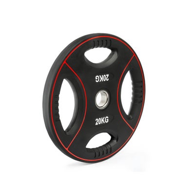 Hantelscheibe Polyurethan 4-Grip 50 mm 20 kg Hantelscheibe Polyurethan 4-Grip 50 mm 20 kg